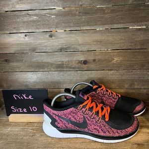 Womens Nike Free RN Run 5.0 Leopard Athletic Running Shoes Sneakers‎ Size 10 M